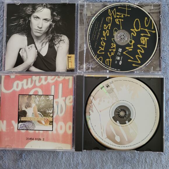 Sheryl Crow 4 CDs Lot -Tuesday Night Music Club, Globe Sessions,  Live, VG+ - Picture 5 of 5
